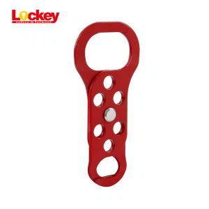 Dwie końcówki stalowe blokady Hasp