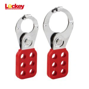 PA powlekane stalowe blokady Hasp z hakiem 1'' 1,5 ''