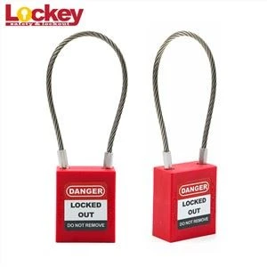 Lockout Tagout Safety Stalowy Blokada kłódki