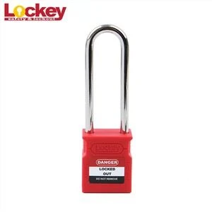 Bezpieczna kłódka Loto Lockout Tagout o długości 76 mm